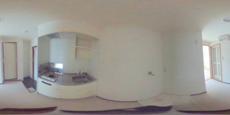 パノラマ画像キッチン