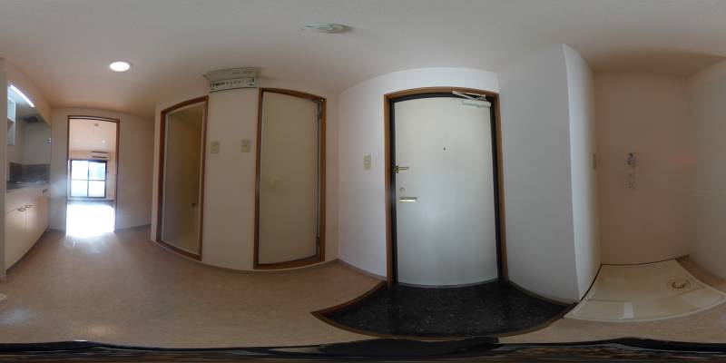 パノラマ画像玄関