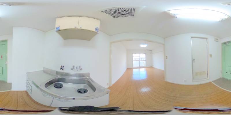 パノラマ画像キッチン