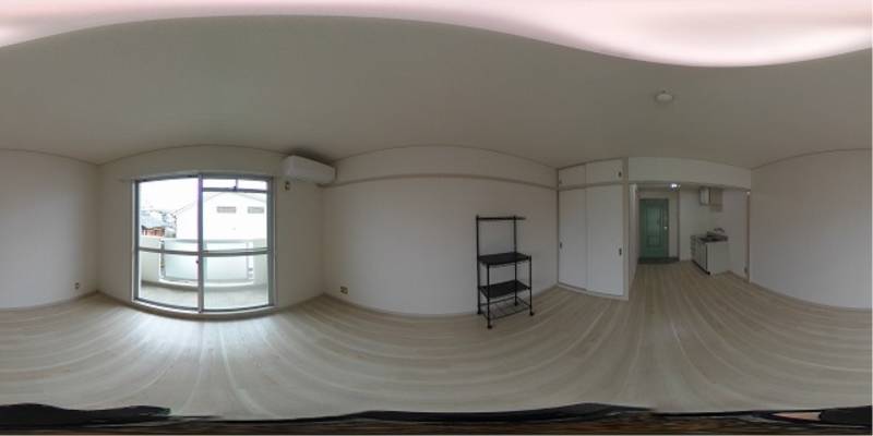 パノラマ画像リビング