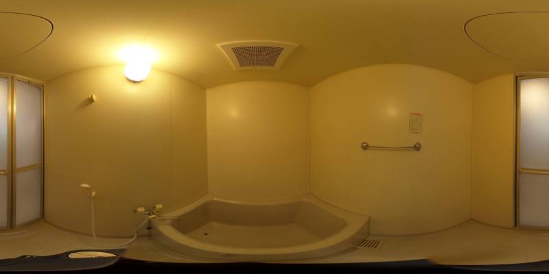 パノラマ画像バスルーム