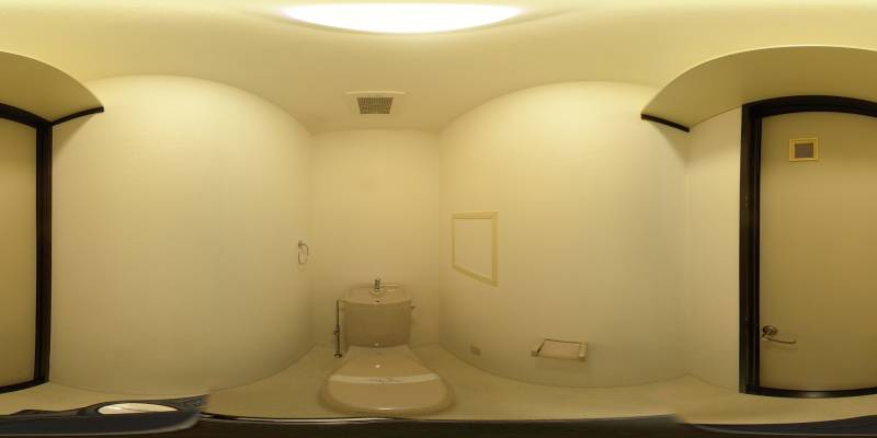 パノラマ画像トイレ