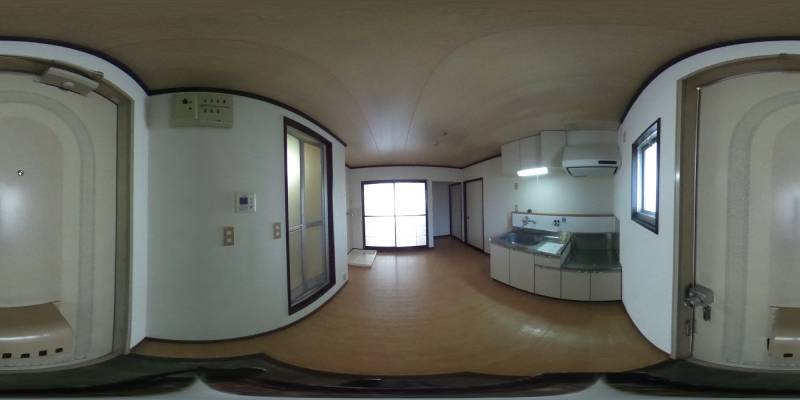 パノラマ画像玄関