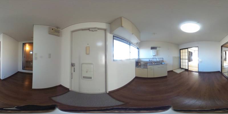 パノラマ画像玄関