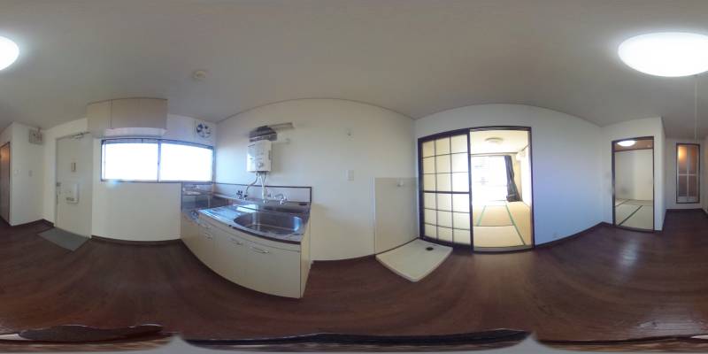 パノラマ画像リビング