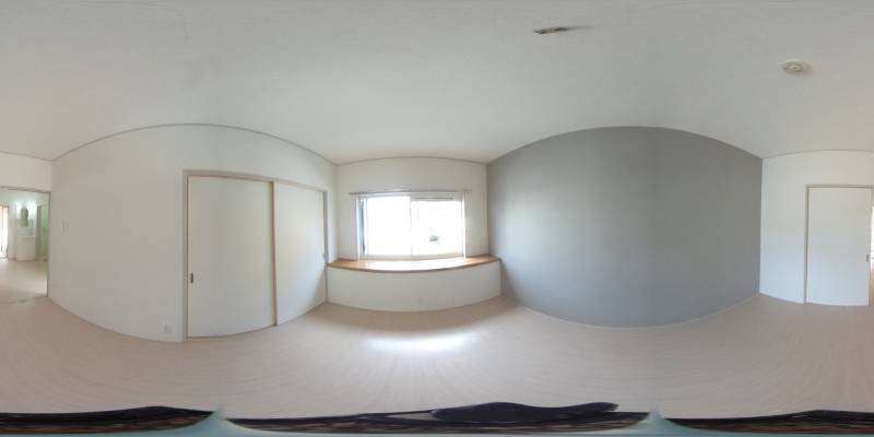 パノラマ画像洋室