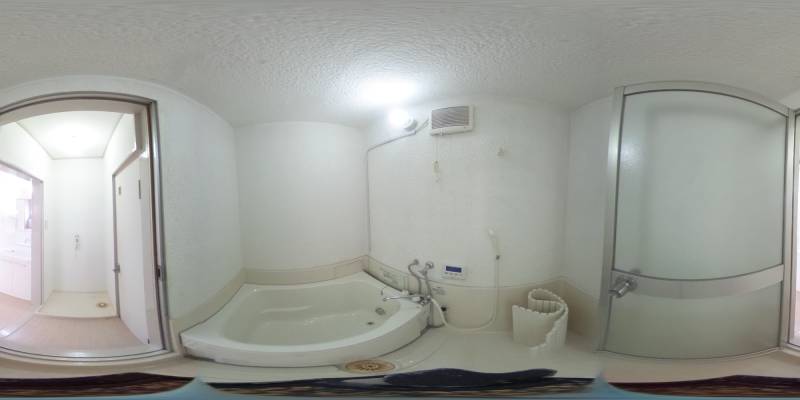 パノラマ画像バスルーム