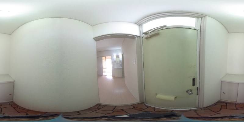 パノラマ画像玄関