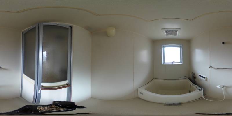 パノラマ画像バスルーム