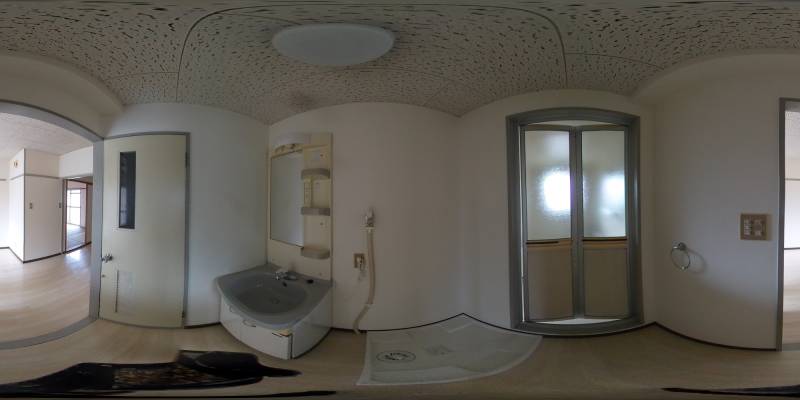 パノラマ画像洗面所