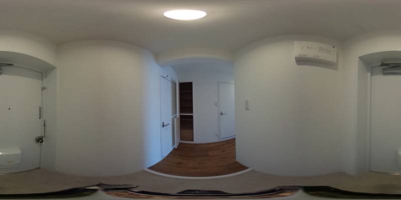 パノラマ画像玄関