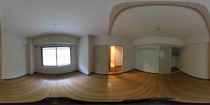 パノラマ画像洋室