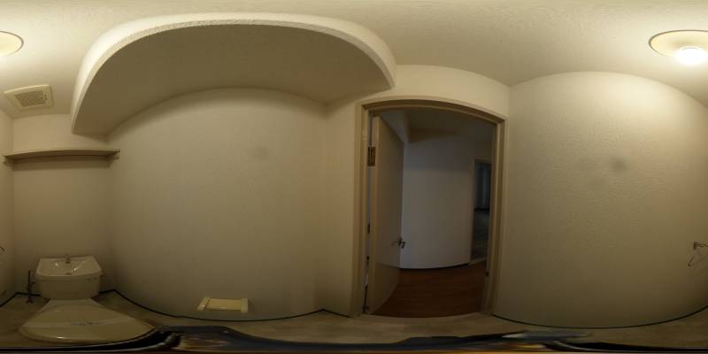 パノラマ画像トイレ