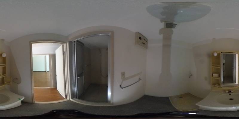 パノラマ画像洗面所