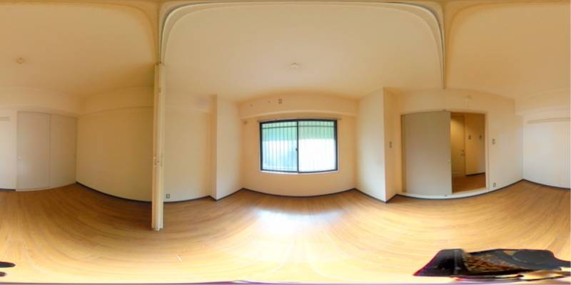 パノラマ画像洋室