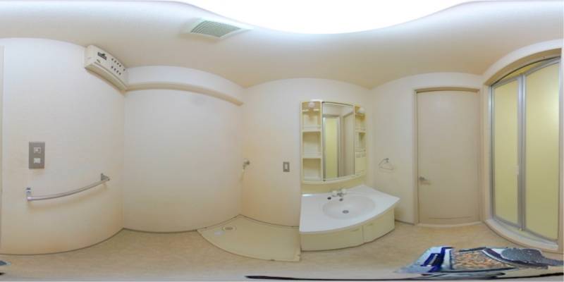 パノラマ画像洗面所