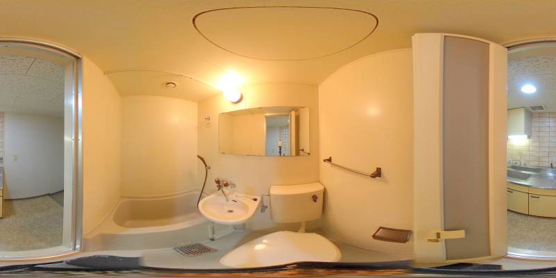 パノラマ画像トイレ