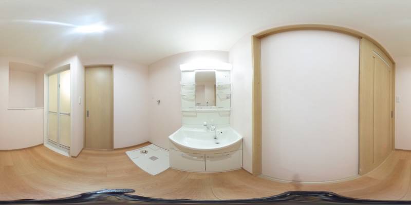 パノラマ画像洋室