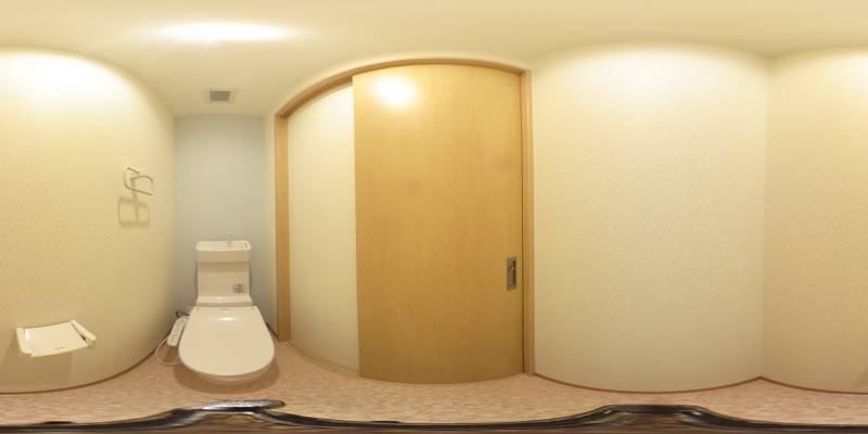 パノラマ画像トイレ