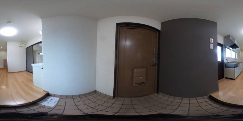 パノラマ画像玄関