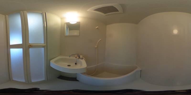 パノラマ画像バスルーム