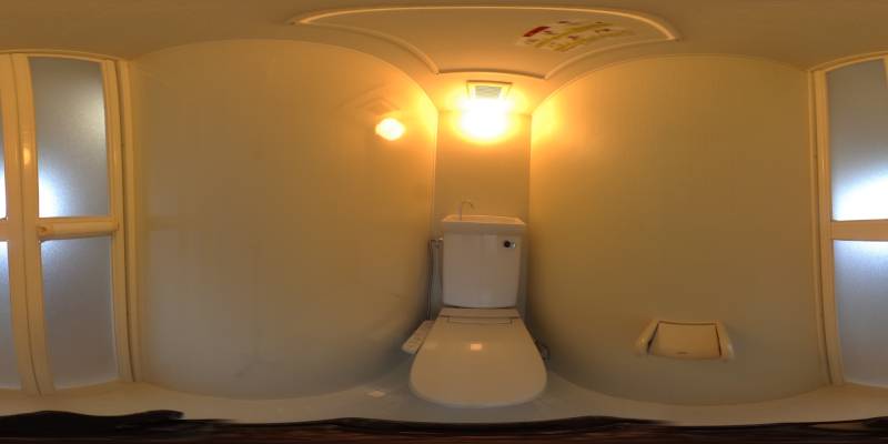 パノラマ画像トイレ