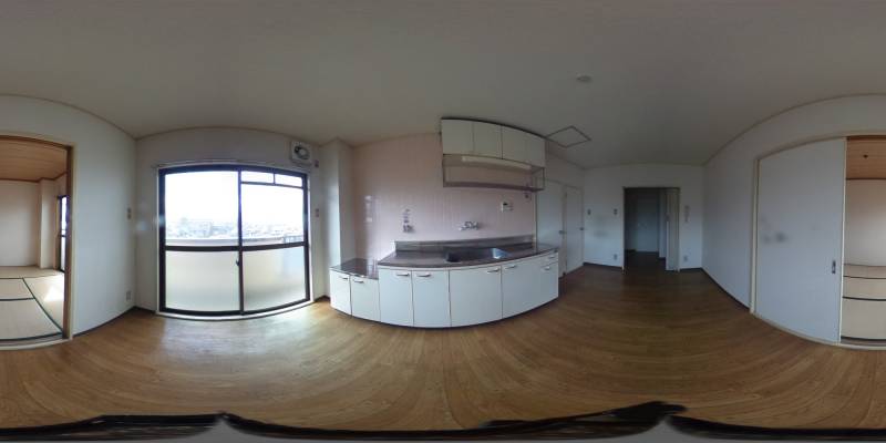 パノラマ画像リビング