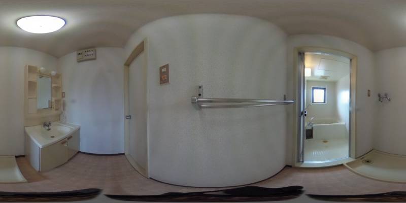 パノラマ画像バスルーム