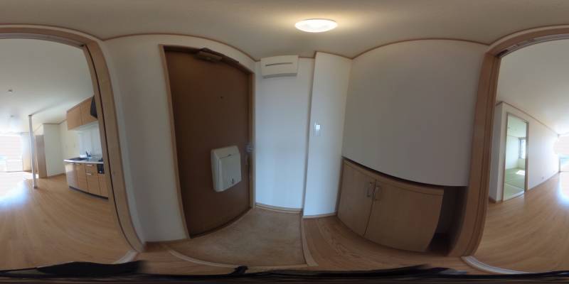 パノラマ画像玄関