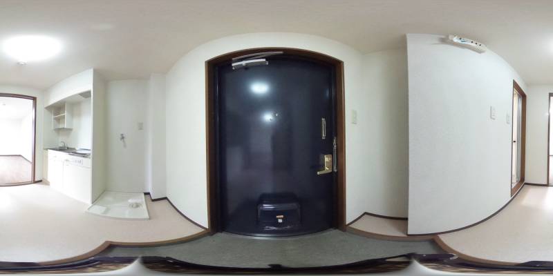 パノラマ画像玄関