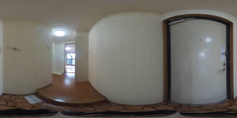 パノラマ画像玄関