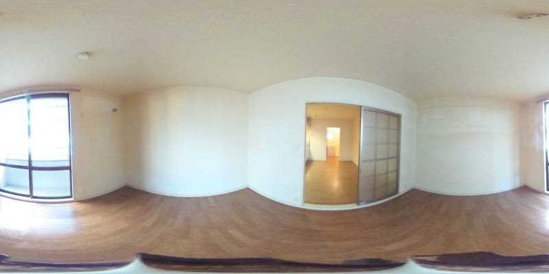 パノラマ画像洋室