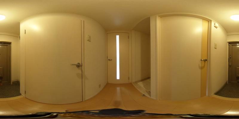 パノラマ画像玄関