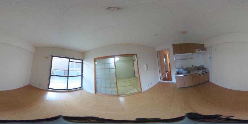 パノラマ画像リビング