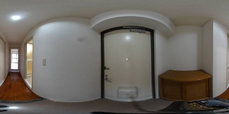 パノラマ画像玄関