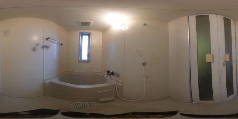 パノラマ画像バスルーム