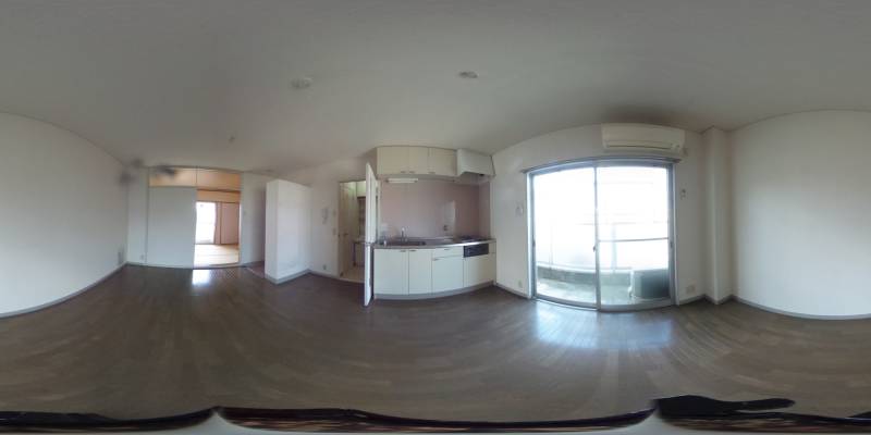 パノラマ画像キッチン