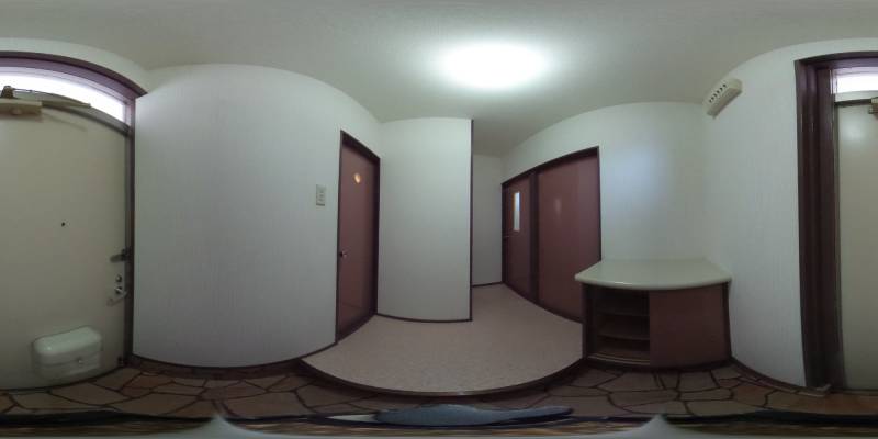 パノラマ画像玄関