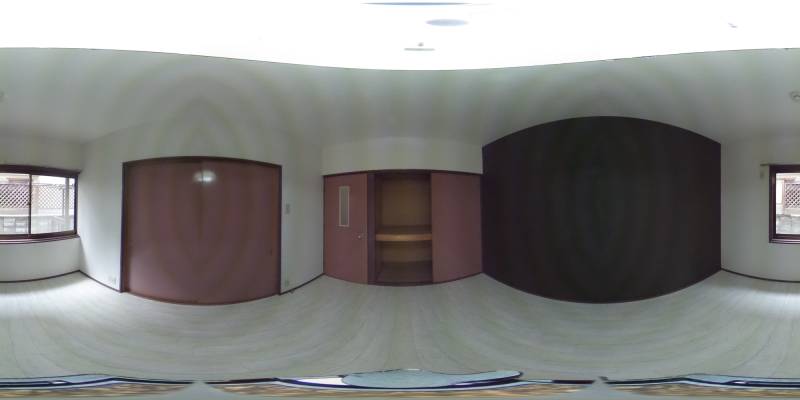 パノラマ画像洋室