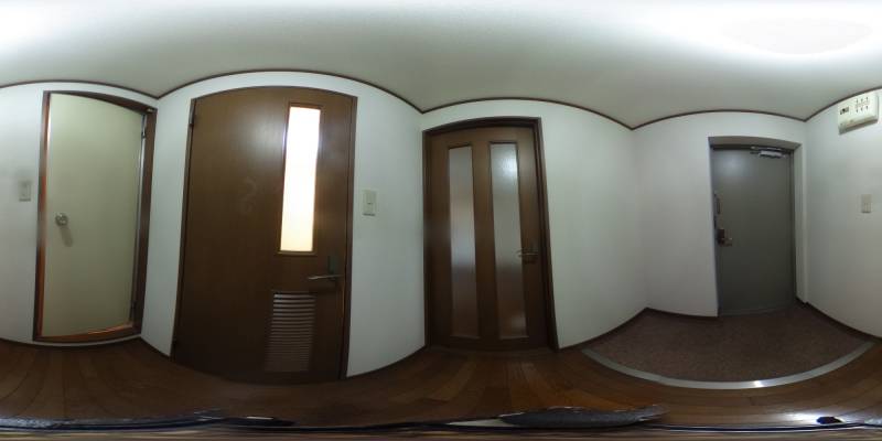 パノラマ画像玄関