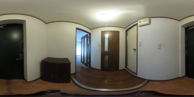 パノラマ画像玄関