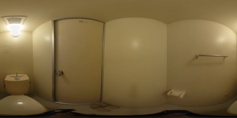 パノラマ画像トイレ