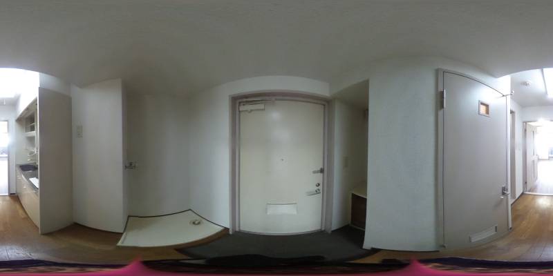 パノラマ画像玄関