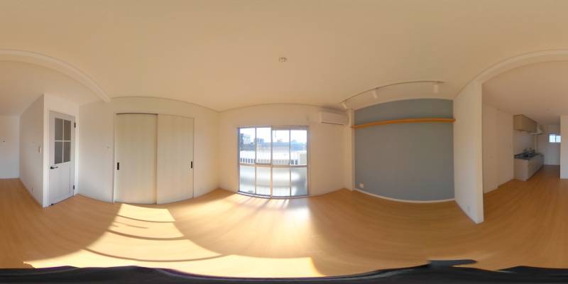 パノラマ画像リビング