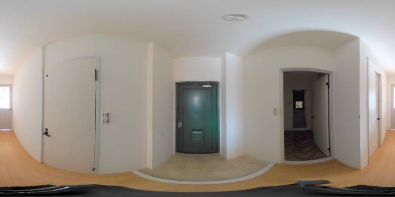 パノラマ画像玄関