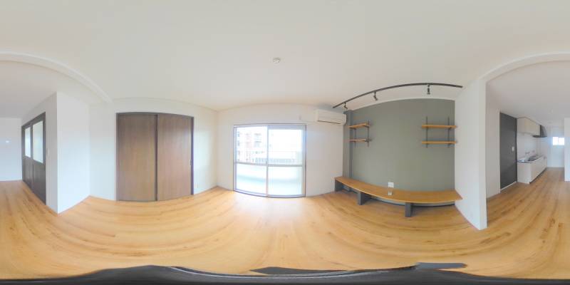 パノラマ画像リビング