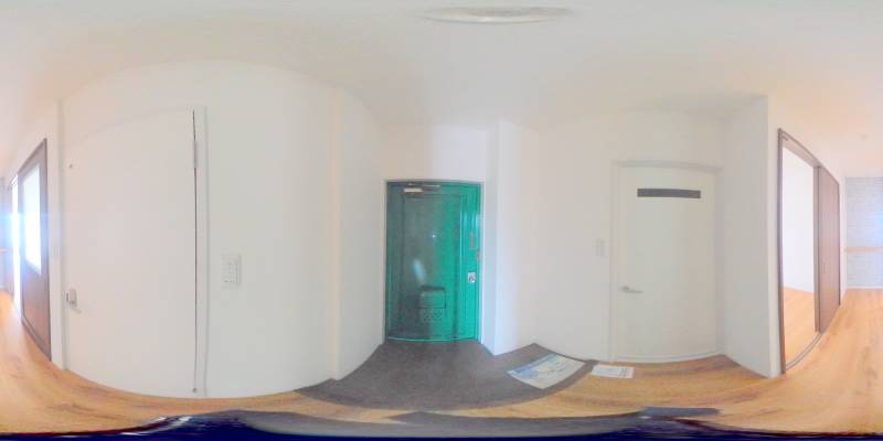 パノラマ画像玄関