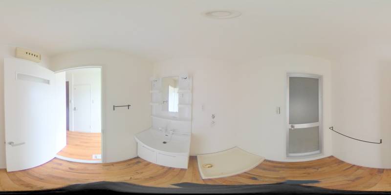 パノラマ画像洗面所