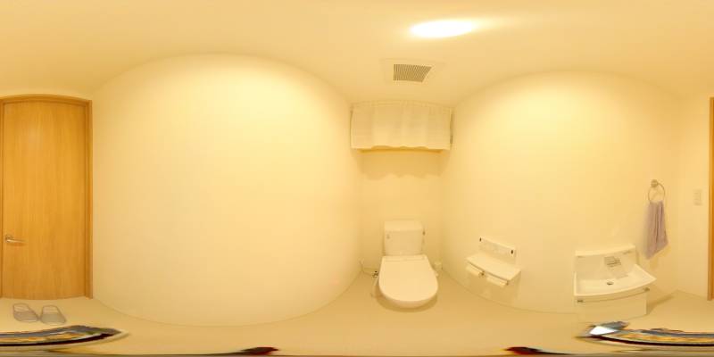 パノラマ画像トイレ