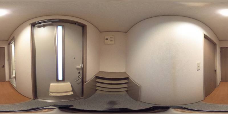 パノラマ画像玄関